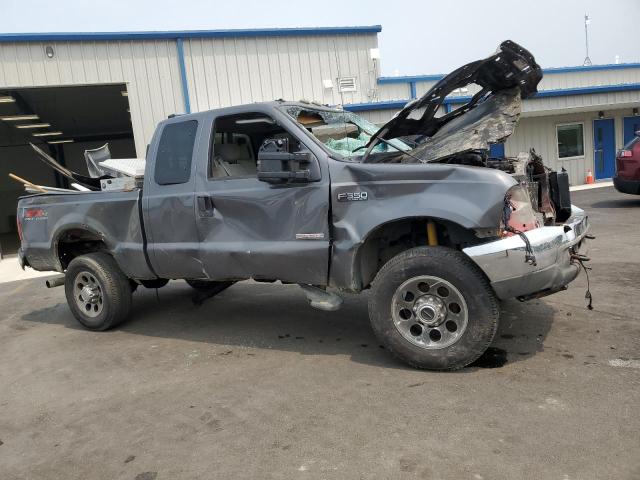 1FTSX31P64EB17334 - 2004 FORD F350 SRW SUPER DUTY GRAY photo 4