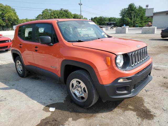 ZACCJBABXJPJ11735 - 2018 JEEP RENEGADE SPORT ORANGE photo 4