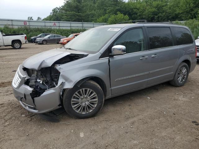 2C4RC1CG8ER373538 - 2014 CHRYSLER TOWN & COU TOURING L SILVER photo 1