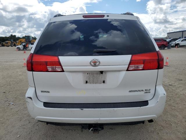 5TDBA22C14S016994 - 2004 TOYOTA SIENNA XLE WHITE photo 6