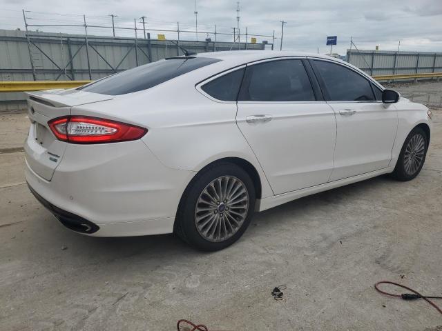 3FA6P0D91ER324537 - 2014 FORD FUSION TITANIUM WHITE photo 3