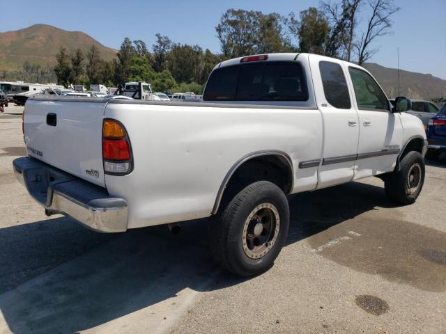 5TBRT34111S189509 - 2001 TOYOTA TUNDRA ACCESS CAB 白色 照片 3