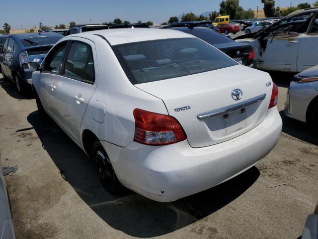 JTDBT923181294932 - 2008 TOYOTA YARIS WHITE photo 2