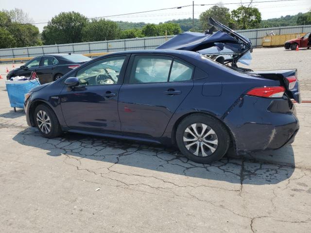 JTDEAMDE6MJ021614 - 2021 TOYOTA COROLLA LE BLUE photo 2