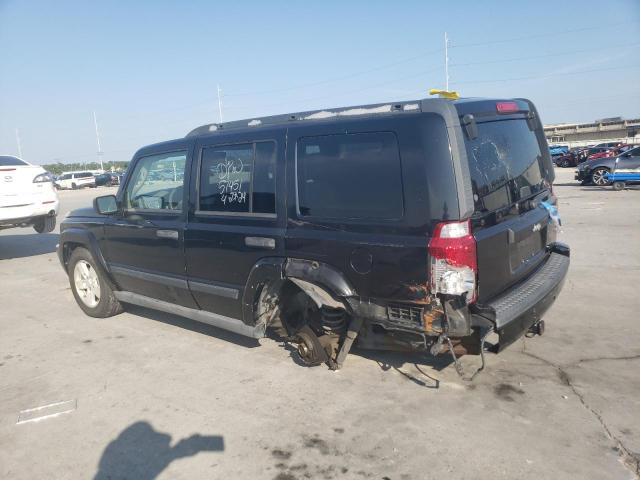 1J8HH48K36C283454 - 2006 JEEP COMMANDER 黑色 照片 2