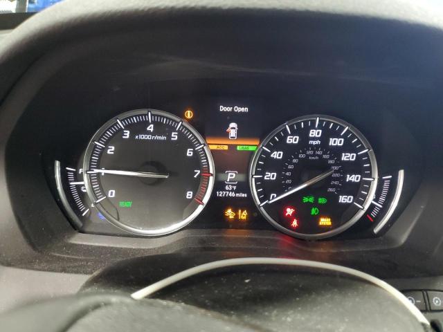 5FRYD7H70HB001078 - 2017 ACURA MDX SPORT HYBRID ADVANCE GRAY photo 9