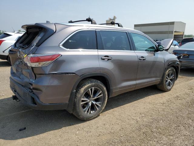 5TDJKRFHXGS503297 - 2016 TOYOTA HIGHLANDER XLE Boz foto 3