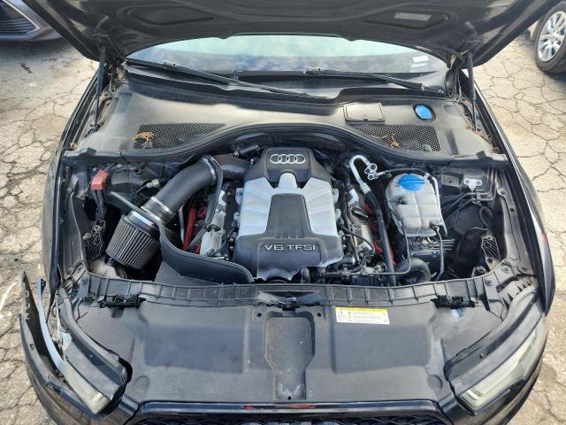WAUHGAFCXEN008586 - 2014 AUDI A6 PRESTIGE შავი ფოტო 11