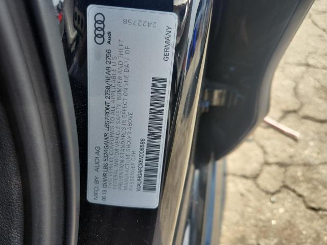 WAUHGAFCXEN008586 - 2014 AUDI A6 PRESTIGE შავი ფოტო 12