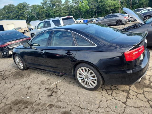 WAUHGAFCXEN008586 - 2014 AUDI A6 PRESTIGE შავი ფოტო 2