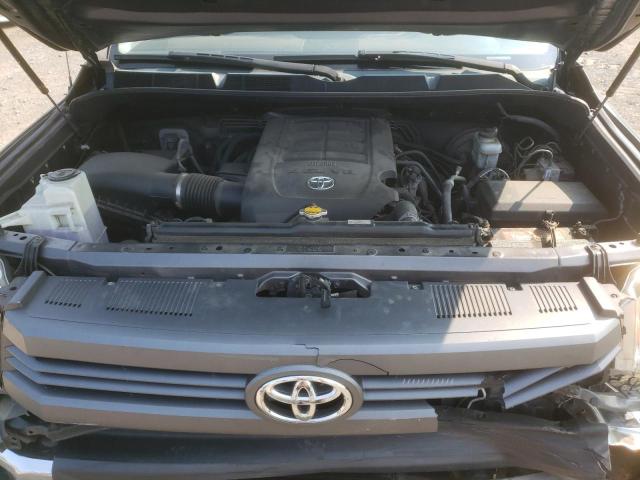5TFUM5F14EX052488 - 2014 TOYOTA TUNDRA DOUBLE CAB SR/SR5 GRAY photo 11