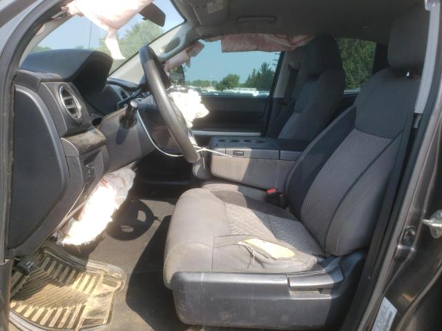 5TFUM5F14EX052488 - 2014 TOYOTA TUNDRA DOUBLE CAB SR/SR5 GRAY photo 7