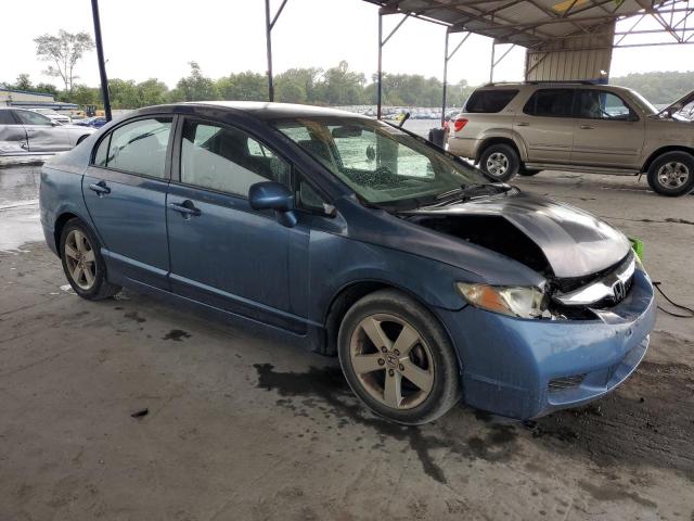 2HGFA16689H520160 - 2009 HONDA CIVIC LX-S BLUE photo 4