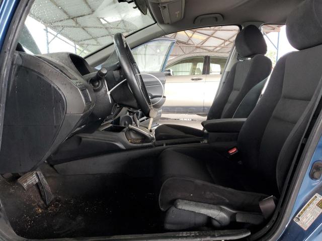 2HGFA16689H520160 - 2009 HONDA CIVIC LX-S BLUE photo 7