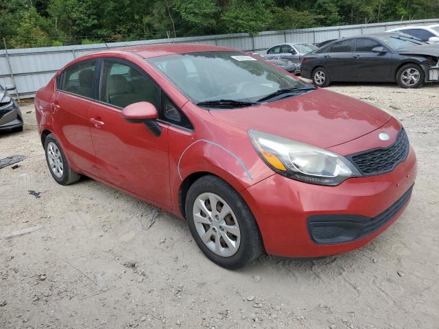 KNADM4A30E6330082 - 2014 KIA RIO LX RED photo 4