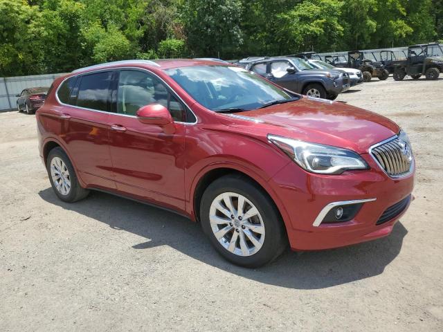LRBFXBSA5HD004233 - 2017 BUICK ENVISION ESSENCE Qırmızı foto 4
