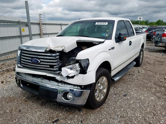 1FTFX1CV4AFC09775 - 2010 FORD F150 SUPER CAB  photo 2