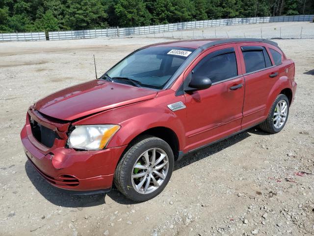 1B3HB28B67D512011 - 2007 DODGE CALIBER MAROON photo 1