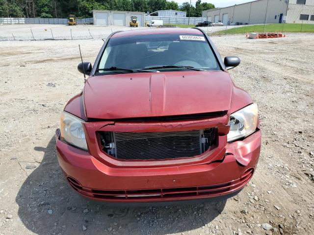 1B3HB28B67D512011 - 2007 DODGE CALIBER MAROON photo 5