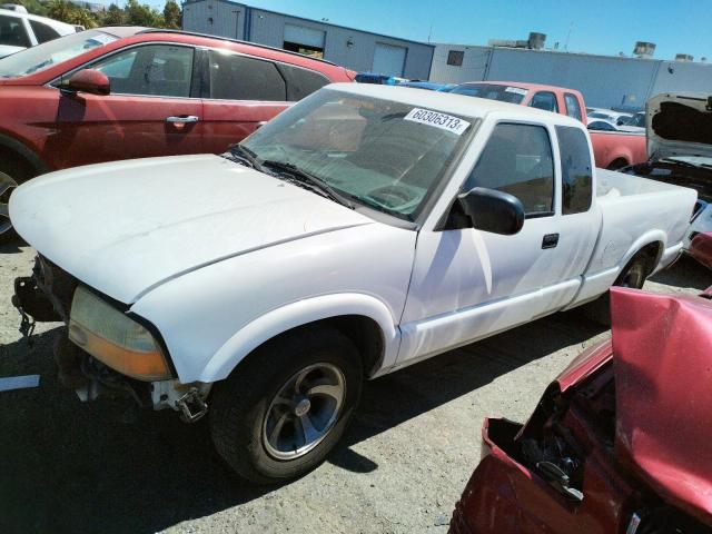 1GTCS19X638166669 - 2003 GMC SONOMA WHITE photo 1