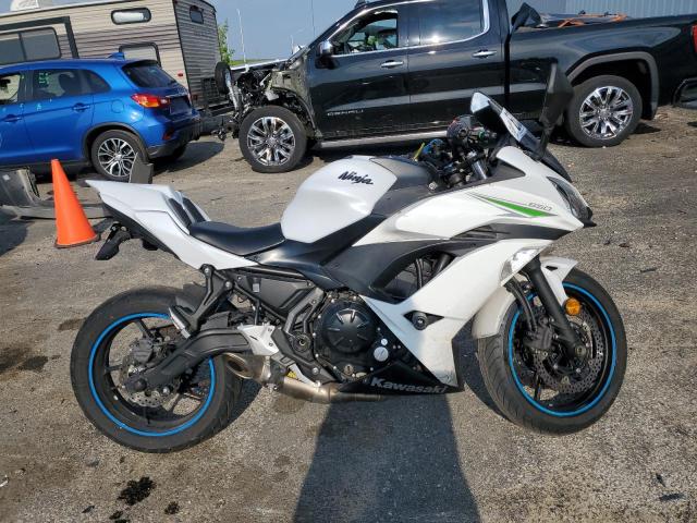 JKAEXEJ17HDA01492 - 2017 KAWASAKI EX650 J თეთრი ფოტო 1