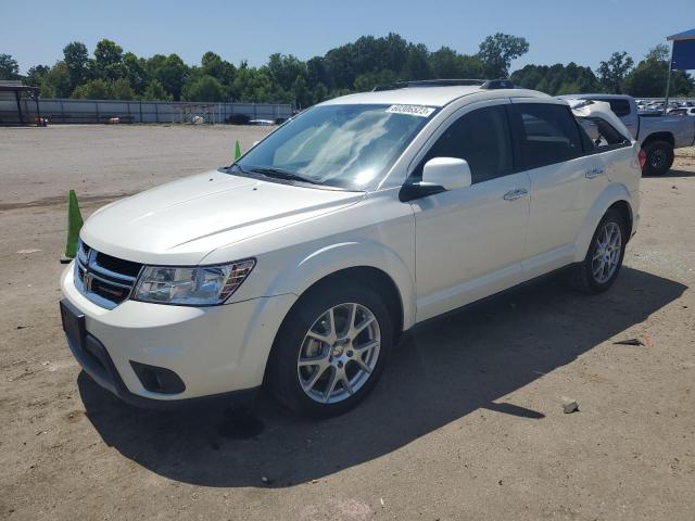 3C4PDCDG6ET156923 - 2014 DODGE JOURNEY LIMITED WHITE photo 1