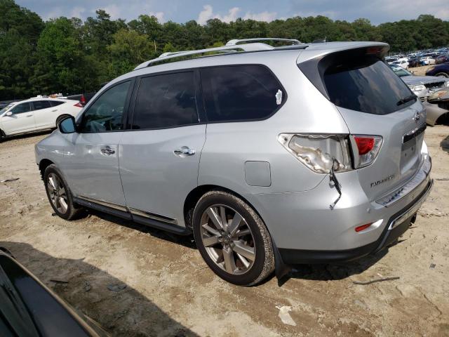 5N1AR2MM9EC692263 - 2014 NISSAN PATHFINDER S SILVER photo 2