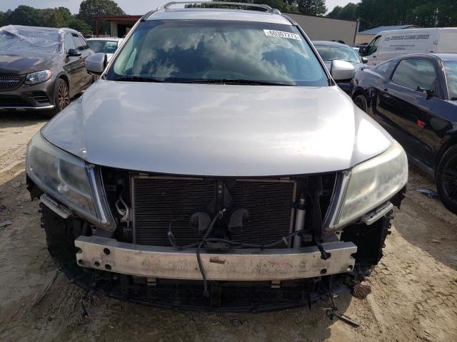 5N1AR2MM9EC692263 - 2014 NISSAN PATHFINDER S SILVER photo 5