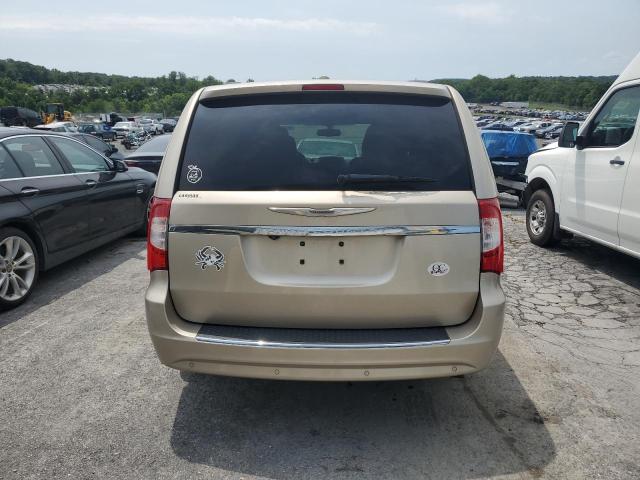 2C4RC1CGXCR363865 - 2012 CHRYSLER TOWN & COU TOURING L GOLD photo 6