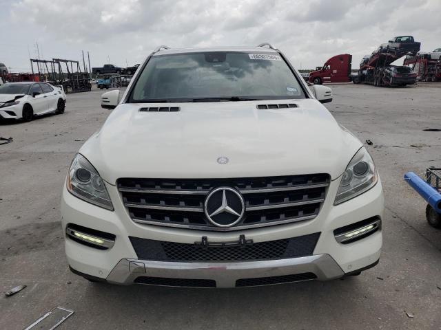 4JGDA5HB8CA043898 - 2012 MERCEDES-BENZ ML 350 4MATIC WHITE photo 5