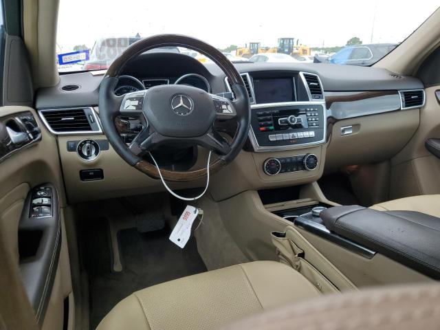 4JGDA5HB8CA043898 - 2012 MERCEDES-BENZ ML 350 4MATIC WHITE photo 8