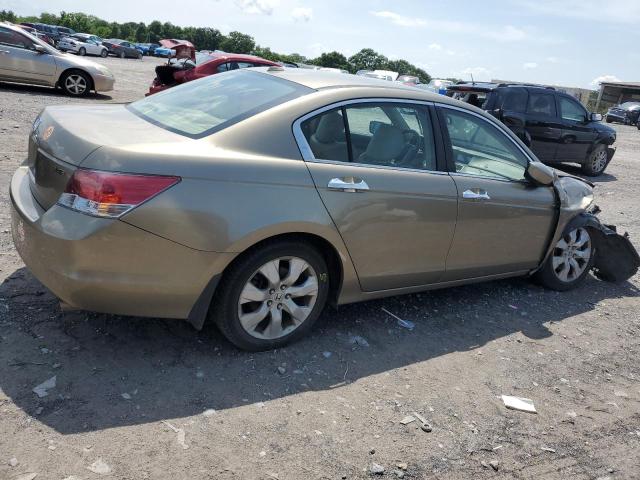 1HGCP36848A053055 - 2008 HONDA ACCORD EXL GOLD photo 3