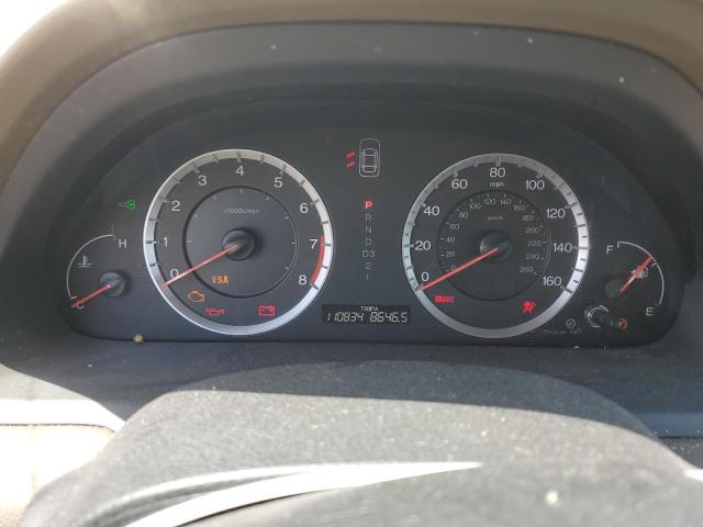 1HGCP36848A053055 - 2008 HONDA ACCORD EXL GOLD photo 9