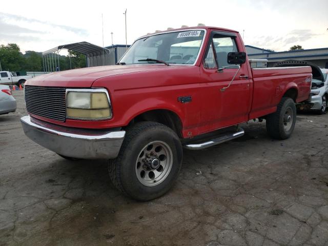 1FTHF26G9SNB77671 - 1995 FORD F250 RED photo 1