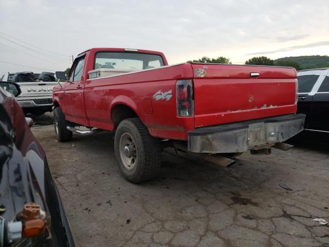 1FTHF26G9SNB77671 - 1995 FORD F250 RED photo 2