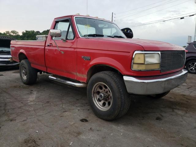 1FTHF26G9SNB77671 - 1995 FORD F250 RED photo 4