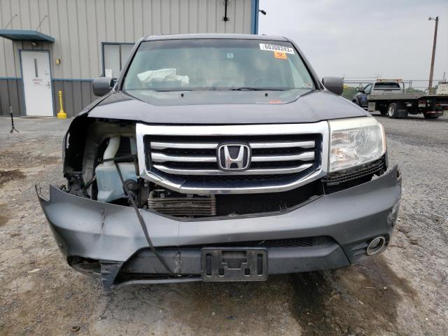 5FNYF4H97CB059726 - 2012 HONDA PILOT TOURING GRAY photo 5