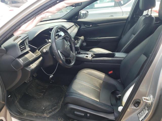 SHHFK7H99JU207181 - 2018 HONDA CIVIC SPORT TOURING SILVER photo 7