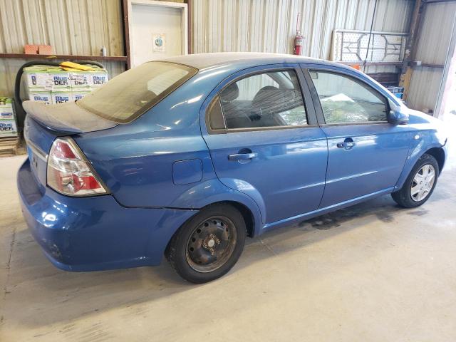 KL1TD56677B051902 - 2007 CHEVROLET AVEO BASE BLUE photo 3