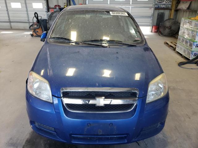 KL1TD56677B051902 - 2007 CHEVROLET AVEO BASE BLUE photo 5