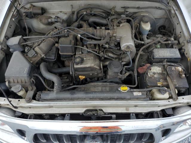 5TEGM92NX2Z135005 - 2002 TOYOTA TACOMA DOUBLE CAB PRERUNNER SILVER photo 11