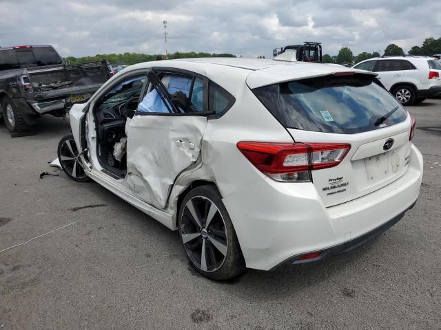 4S3GTAM67H3738768 - 2017 SUBARU IMPREZA SPORT WHITE photo 2