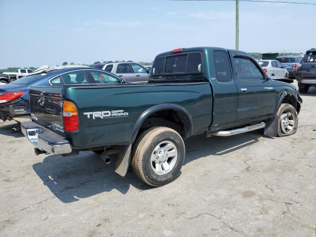 5TESN92N8YZ706295 - 2000 TOYOTA TACOMA XTRACAB PRERUNNER GREEN photo 3