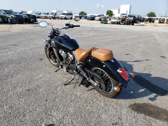 56KMSB005J3129207 - 2018 INDIAN MOTORCYCLE CO. SCOUT BLACK photo 3