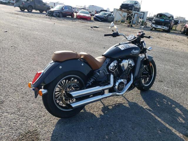 56KMSB005J3129207 - 2018 INDIAN MOTORCYCLE CO. SCOUT BLACK photo 4