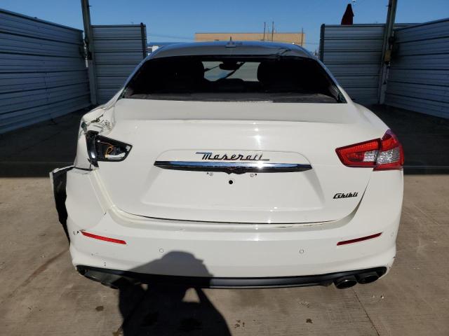 ZAM57XSA8K1311085 - 2019 MASERATI GHIBLI WHITE photo 6