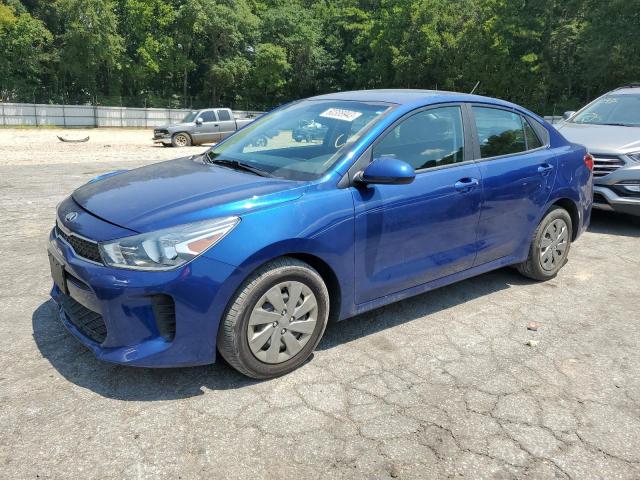 3KPA24AB8KE206912 - 2019 KIA RIO S BLUE photo 1