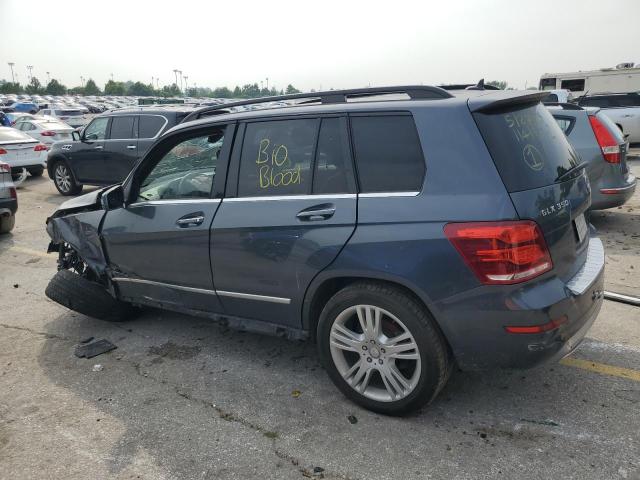 WDCGG8JB2FG355495 - 2015 MERCEDES-BENZ GLK 350 4MATIC GRAY photo 2