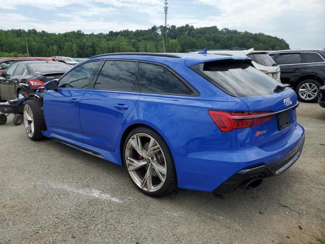 WUA1CBF22MN901303 - 2021 AUDI RS6 BLUE photo 2