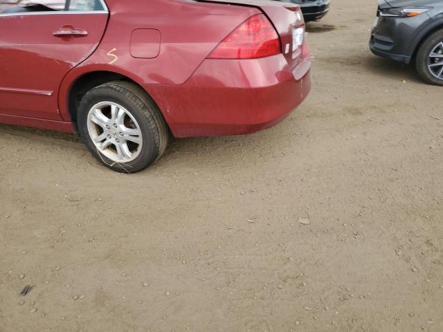 1HGCM563X7A036204 - 2007 HONDA ACCORD SE MAROON photo 2